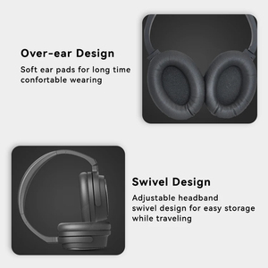 Active Noise Cancelling OEM <strong>Headset</strong> High Quality <strong>Customized</strong> Wired ANC ODM Headphones for Airplane Portable - Product Image 4