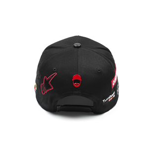 Casquettes <span class=keywords><strong>de</strong></span> baseball <span class=keywords><strong>de</strong></span> luxe pour hommes à 5 panneaux, style A-frame, <span class=keywords><strong>en</strong></span> daim, à large bord doré, avec logo métallique, pour barbiers, vente <span class=keywords><strong>en</strong></span> gros - Product Image 5