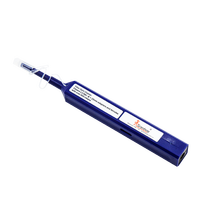 Grandway recommande le stylo de nettoyage à un clic pour fibre optique pour SC FC ST 2,5 mm, LC MU FTTH 1,25 mm, 800 nettoyages à un clic LC/MU
