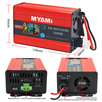 Contrôleur de charge solaire MPPT MYAMi 1200W en gros, 48V 60V 72V, courant d'entrée PV max 30A, chargeur solaire pour véhicule électrique