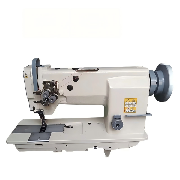 Industrial Mechanical High-Speed Sewing Machine with Extra-Thick Metal Construction and Single Needle