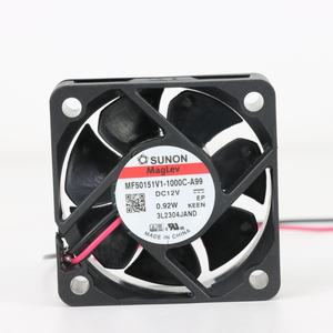 Sunon พัดลมไฟฟ้า MF50151V1-1000C-A99อินเวอร์เตอร์12VDC ขนาด50x50x15มม. 72mA 0.92วัตต์6100รอบต่อนาทีตู้17.0CFM พัดลมระบายความร้อนตามแนวแกน - Product Image 1