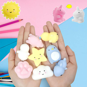 ของเล่นแบบบีบบีบได้หลากสีของเล่นโมจิสำหรับคริสมาสต์ของเล่นสัตว์ขนาดเล็กสำหรับคริสมาสต์ - Product Image 5
