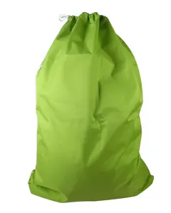 40'' commercial green heavy duty laundry bags polyester 600D big laundry bag hospital laundry bag