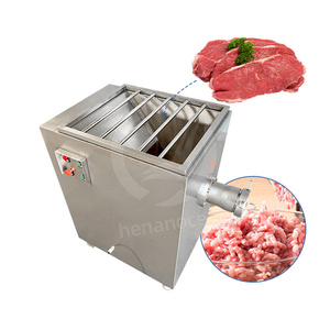 Hachoir à viande industriel OCEAN, machine à hacher la viande congelée, Tritacarne <span class=keywords><strong>Ossa</strong></span>, machine à hacher la viande congelée - Product Image 1
