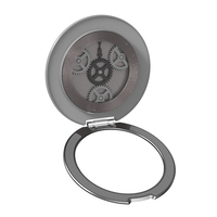 Expédition rapide, support de voiture en alliage d'aluminium pliable et réglable à 360 degrés, chargeur pour charge sans fil, stabilité accrue