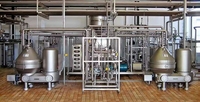 Ligne de traitement du lait de coco, pasteurisateur d'eau de coco, pasteurisateur UHT automatique, ligne de traitement du jus