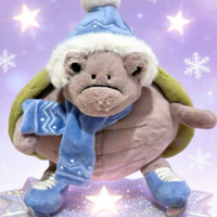 Peluche Timmy Turtle Skating Pack, jouet en peluche, cadeau, nouveau produit de Noël, rembourrage en coton PP