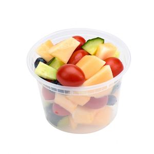 Vaso de Plástico Desechable con Cierre para Sopa, 16oz, 24oz, 32oz, Contenedor Sellado para Comida para Llevar, Recipiente para Papillas con Hebilla a Prueba de Fugas y Tapas - Product Image 2
