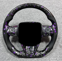 Volant de voiture en fibre de carbone forgé sur mesure pour Toyota Camry Avalon, volant sport, personnalisation et mise à niveau possibles