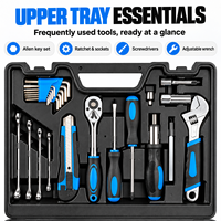 Heavy Duty 310-Piece Professional Mechanic Tool Set with Ratchet Sockets Wrench Set Complete Hardware Hand Tool Kit