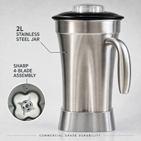 Lohas Elektrische Smoothie Blender Hoge Snelheid Professioneel Keukenapparaat Restaurant Hotel Café Verse Fruitsap Shakes