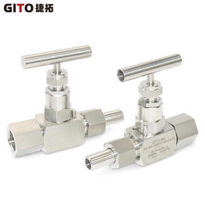SS316L Stainless Steel <b>Needle</b> <b>Valve</b> Instrument Pressure Gauge <b>Valve</b> - Product Image 3