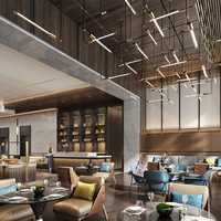 Ensemble complet de meubles de luxe pour hôtel et maison d'hôtes, du lit au canapé, standard cinq étoiles