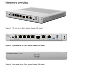 Appliance pare-feu SD-WAN pour bureau de branche, pare-feu sécurisé 220 CSF220-ASA-K9 /TD-K9, NGFW sans ventilateur 1,5 Gbit/s, 4x1 GbE, 1G SFP