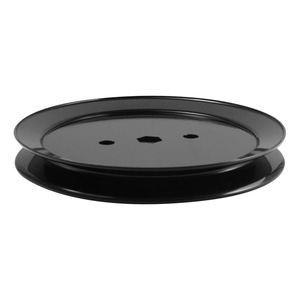 Polea para cortacésped, pieza de repuesto negra de 7 pulgadas y 179mm para accesorios de cortacésped John Deere GX20367 - Product Image 1
