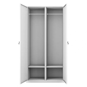 CAS-025 <strong>Cheap</strong> Price <strong>Wardrobe</strong> Bedroom Furniture Metal 2 Door Clothing Cupboard <strong>for</strong> <strong>Sale</strong> - Product Image 3