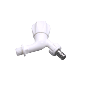 Top Ranked Popular Outside Garden Plastic Sink <b>Wall</b> Mounted 1/2" Faucet with Nozzle - Product Image 4