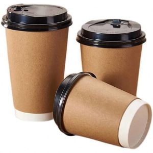 Factory Hot Sale Full Color <b>Disposable</b> 12oz Corrugated Paper Coffee <b>Cups</b> Jackets and Sleeves - Product Image 1