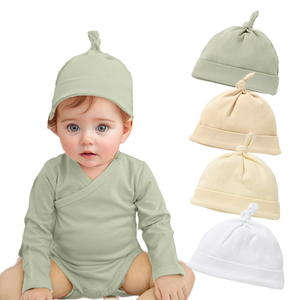 Berretto per bambini in cotone biologico per neonati, - Product Image 1