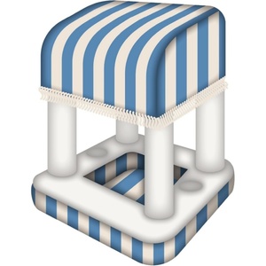 <b>PVC</b> Inflatable Ice Drink Bar 60*60*70 CM for Adults Perfect for Parties Table-<b>Top</b> Decorations and In-Pool Refreshments - Product Image 1