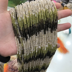 Wholesale Natural <strong>Stone</strong> Graduated Color Faceted <strong>Stone</strong> <strong>Beads</strong> Loose 2mm Necklace <strong>Beads</strong> for Jewelry Making - Product Image 3