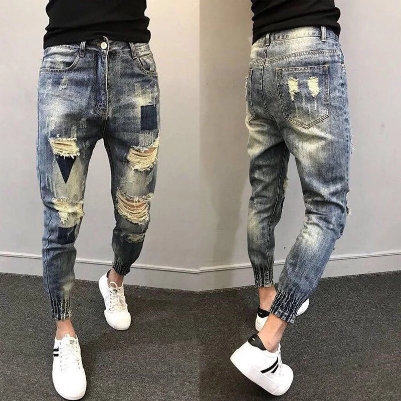 Venta al por mayor pantalones de moda para hombre rotos-Compre online los  mejores pantalones de moda para hombre rotos lotes de China pantalones de  moda para hombre rotos a mayoristas | Alibaba.com