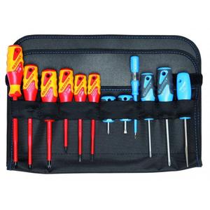 GEDORE - 6601590 Coffret à outils pour électricien (90 pièces) Sac à outils avec assortiment - EAN 4010886660157 - Product Image 3