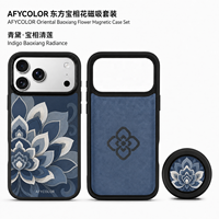Coque de téléphone magnétique personnalisée avec logo imprimé UV et support de téléphone, protection anti-chute pour iPhone 15 16 17 18 Pro Max
