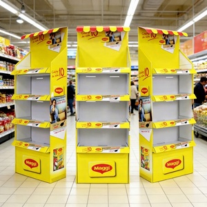 Exhibidores de Cartón Personalizados para Tiendas, Estantes para Productos de Aperitivos, Dulces y Comida, Exhibidores Pop-up para Supermercados - Product Image 1