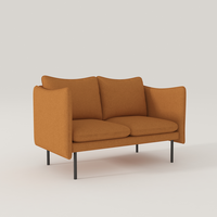 Canapé de bureau en cuir PU, tissu confortable, moderne, ensemble de canapé en ligne pour espace réception, offre spéciale