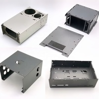 Gabinete de Servidor de Aluminio Personalizado, Montado en Pared, con Superficie para Computadora, Chasis para Red, Uso Industrial, Certificado ISO9001
