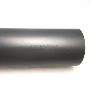 Satin kim loại Matte Chrome Gunmetal màu xám vinyl bọc Sticker bong bóng miễn phí cho xe gói 1.52*18M - Product Image 3