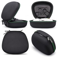 Sac de rangement rigide Eva avec poignée, étui de protection rigide anti-poussière et anti-chocs pour accessoires de jeu PS5 et Xbox Series X et Series S