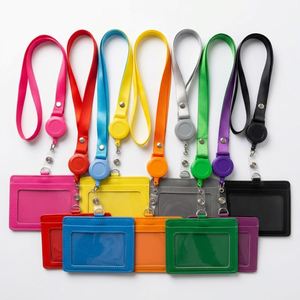 Lanière rétractable personnalisée avec logo, porte-badge à défilement facile, sangle de cou imprimée par sublimation en gros pour carte d'identité d'entreprise - Product Image 3