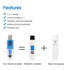 Nuevo Depurador de Piel, Exfoliante Facial, Pulverizador, Espátula Ultrasónica, Máquina para Eliminar Piel Muerta, Exfoliante de Piel - Product Image 5