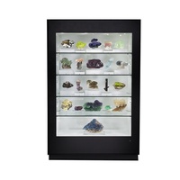 ZHONGYI Minéraux Pierres Précieuses Vitrine Apophyllite Minéraux Pierres Naturelles Vitrine En Cristal pour Artisanat Reiki Roches
