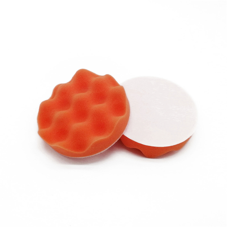 Автомобильная губка 5 дюймов, уход за автомобилем, детейлинг, восковые поролоновые прокладки, губка, полировальная подушка, автомобильный восковой лак