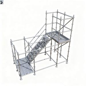 โครงเหล็กแบบวงแหวนล็อค (Ringlock) สำหรับงานก่อสร้าง  แบบโมดูลาร์ ชุบสังกะสี (Galvanized) ของแท้จากโรงงาน (OEM) - Product Image 2