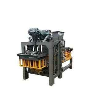 Máquina de enclavamiento Canmax Qt425plc, venta de arcilla de Nairobi Kenia en maquinaria automática para hacer ladrillos