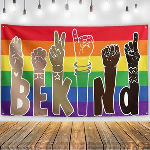 Latar Belakang Fotografi Happy Pride Love Is Love Brushstroke Latar Belakang Pelangi LGBT Gay Pride Party Banner Alat Peraga Foto - Product Image 4