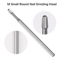 3/32 \ "Machine à lime à ongles électrique sécurité diamant forets à ongles carbure de tungstène outil de suppression de cuticules pour nettoyer les cuticules