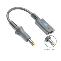 Typ-C PD Schnellladekabel für PS1 PS2 70000 USB-C DC4.8X1.7mm Stecker 45W Ladeadapter für Sony Playstation 1 2 Konsolen-Kabel