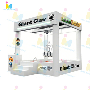 AMA Adult & Kids Big Large <span class=keywords><strong>Arcade</strong></span> Crane Máquina de garra humana <span class=keywords><strong>real</strong></span> para Centro Comercial - Product Image 5