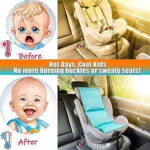 Almohadilla Refrigerante para Asiento de Coche de Bebé con 4 Bolsas de Hielo, Mayor Cobertura, Enfriador para Asientos de Coche, Esencial para el Verano - Product Image 2