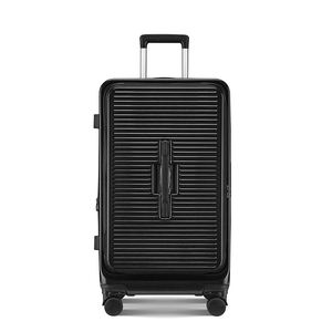 Ensemble <span class=keywords><strong>de</strong></span> bagages à ouverture frontale avec logo OEM, serrure TSA, valise à roulettes 20/24/28 pouces, ABS PC, pour voyage, ensemble <span class=keywords><strong>de</strong></span> <span class=keywords><strong>valises</strong></span> d'affaires, bagages à main - Product Image 6