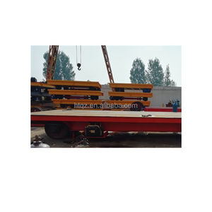 Elektrische Platte Kar Spoorweg Elektrische <span class=keywords><strong>Trolley</strong></span> Voor Stalen Spoelen Behandeling Van Platte Overdrachtkar - Product Image 4
