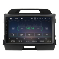 Système Audio multimédia Android 8 + 128G, lecteur vidéo Dvd de voiture 1 Din, autoradio stéréo pour Kia Sportage 2010-2015
