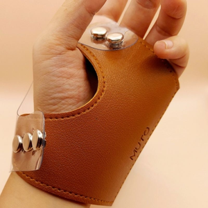 Guanto per il trucco Palette per il trucco in pelle PU Palette per il trucco in PVC guanto per il trucco professionale guanto per il trucco per <span class=keywords><strong>MUA</strong></span> - Product Image 6