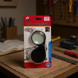 Lupa De Cristal Folding Magnifying Glass 50Mm High Quality Reading Repair Tool - Product Image 2
